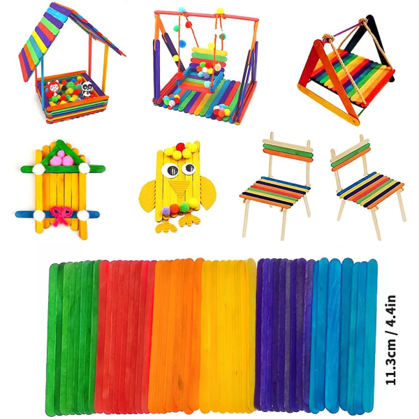 Piberensere Håndværkssæt 1200+ stk. DIY Kids Piberensere Håndværkssæt, Kids Craft Kit, Pædagogisk Su