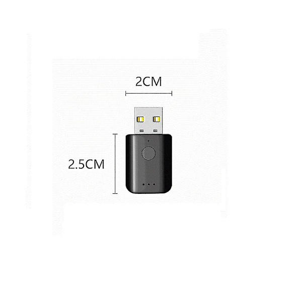 Usb Bluetooth 5.1 Adapter Trådløs Usb Bluetooth-mottaker Usb Audio Sender Bil Bluetooth Adapt