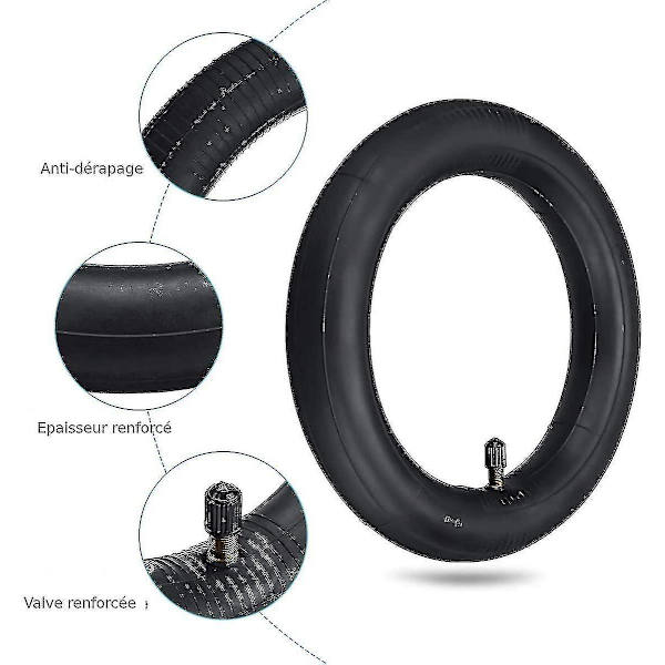 Elektrisk scooter gummidæk 8 1/2x2 opgraderet fortykket slange 8,5 \"m365 Pro for- og baghjulserstatning