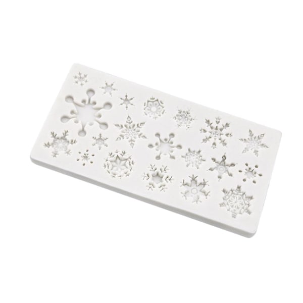 Fondantforme Chokoladeforme Bageform Snefnugformet Silikone Materiale