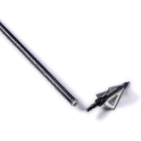Jakthoder, 12pk 3 blader bueskyting jakthoder 100 korn skrue-i pilspisser pilspisser kompatible med tradisjonelle buer og kompo bue-meili