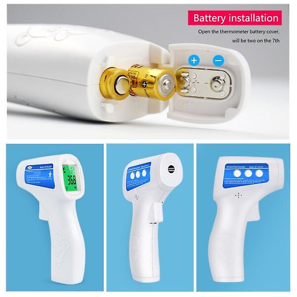 Digitalt termometer ikke-kontakt infrarødt medisinsk termometer Kroppstemperatur Febermål