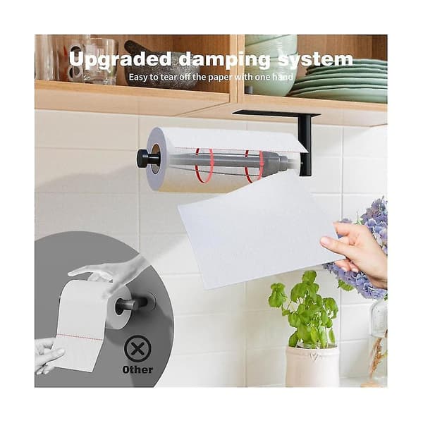 Paperitelinepidike, Paperitelinepidike Kaapin Alle, Seinälle Asennettava Paperitelinepidike Vaimennusvaahdolla