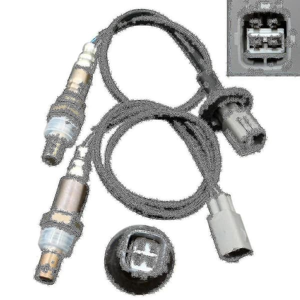 2 stk. Oxygen O2 Sensor 1 2 Til 04-07 2008 2009 Prius 1.5l Øvre+nedre