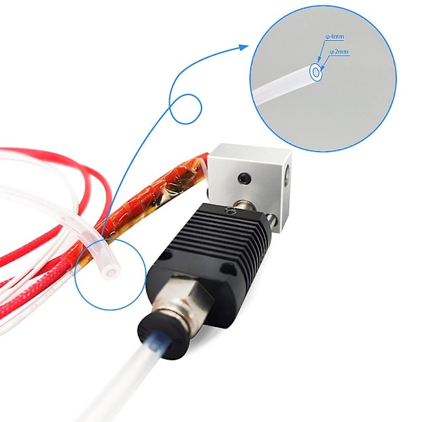 3d-printerdele samlet ekstrudersæt 24v 40w til Anet Et4/et4x/et4 Pro med varmelegeme termistor