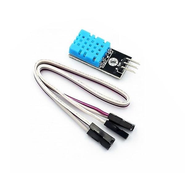 Temperatur- och Luftfuktighetssensor DHT11 Modul med Kabel för Arduino
