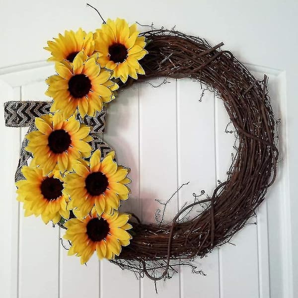 Auringonkukan Pää 24kpl Tekokukat Auringonkukan Pää Teko Gerber Daisy Pää