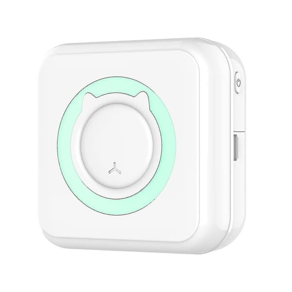 Bærbar Bluetooth Multifunktion Foto Termisk Printer Med 10 Papirruller
