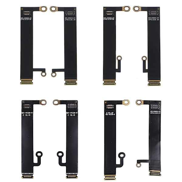 2 kpl Taustavalon joustava kaapeliliitin Vaihto  Led joustava kaapeli Macbook Prolle