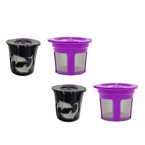 Återanvändbar K-cup Shell K Cup kan fyllas med kaffekapsel,b