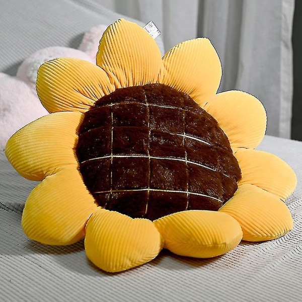 Kreativ solroskudde Supermjuk mångsidig blomsterkudde för heminredning i vardagsrummet