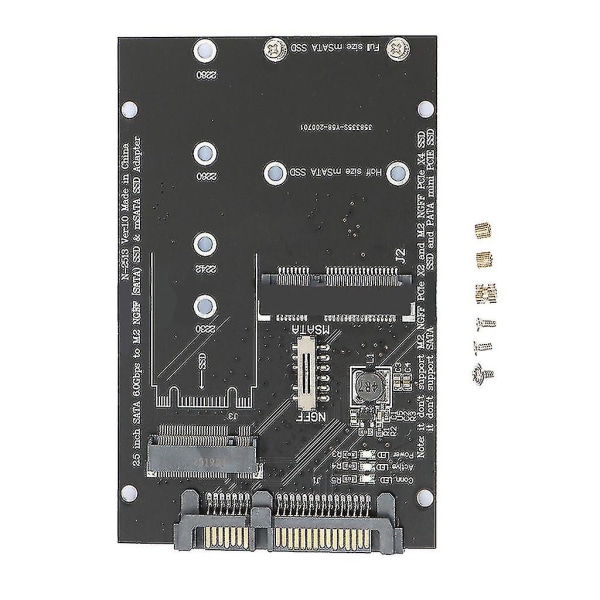 Mto 7+15pin Adapter Converter Card Interface Konvertering til Ssd