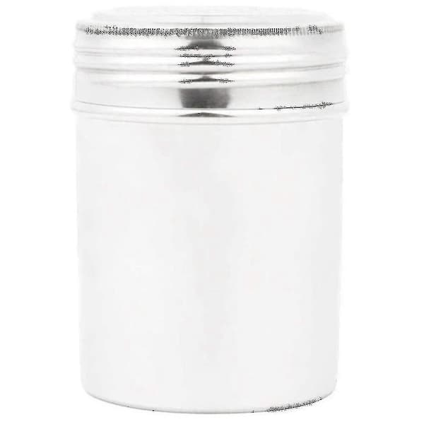 (sett med 2) Dredge Shakers 10 Oz, Rustfritt Stål Krydder Shakers Baking/matlaging