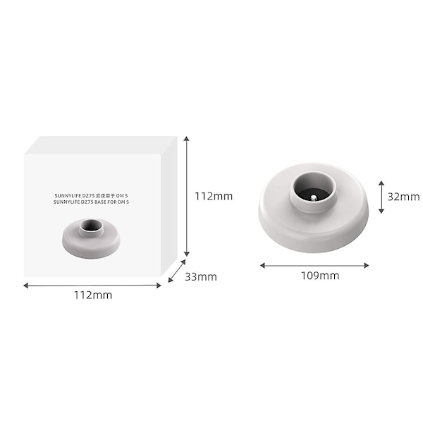 Telefon Gimbal Stasjonær Fast Støtte Base Stabilisator Praktisk For Om 5 Mobil 5