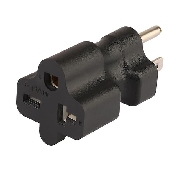3pin Nema 6-20p stikadapter til computerstrømkabeladapter til Nema 6-15/20r