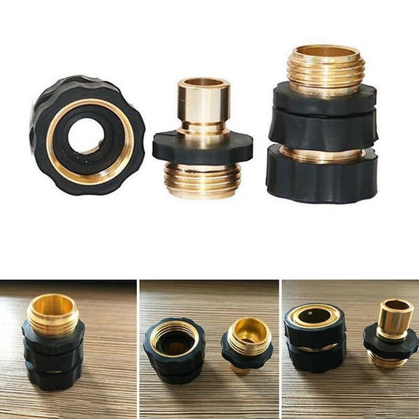 Vandingsslange Adapter Rørforbindelse Vandforbindelse Fitting Have 4stk Amerikansk 3/4 Tommer