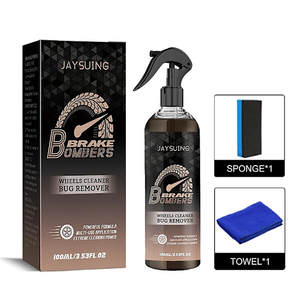 Stealth Garage Brake Bomber Non-acid Wheel Cleaner, Perfect For Cleaning Wheels