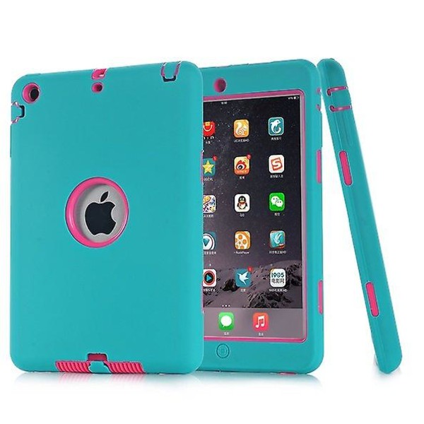 Marineblå Stødsikker Hybrid Heavy Duty Hard Case Cover til Apple Ipad Mini Air