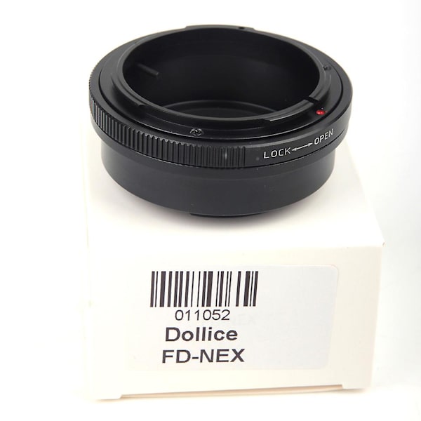 Objektiivin sovitin Canon FD -objektiiville Sony E -kiinnitykseen NEX-kameraan A6500 A5100 A7II