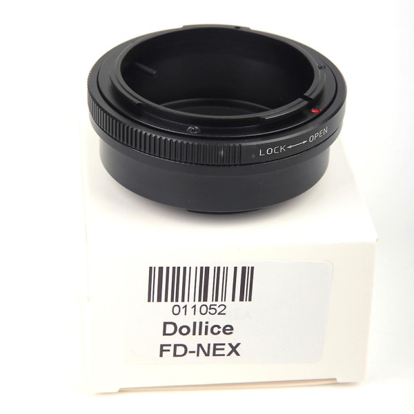 Objektivadapter for Canon FD-objektiv til Sony E-feste NEX-kamera A6500 A5100 A7II