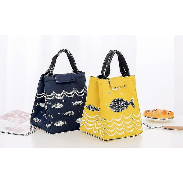 Fashion Oxford Portable Picnic Storage Thermal Lunch Bags Insulated Cooler Box