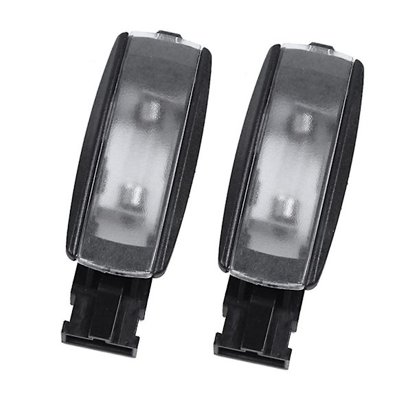 2 stk. Sort indvendig kuppellys til - Cc Golf 1kd 947 109a 1k0947109