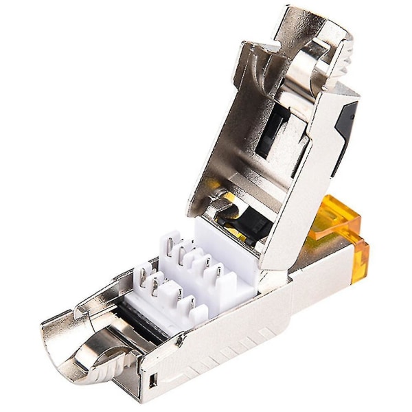 2 kpl Cat8 teollinen Ethernet-liitin Rj45 suojattu kenttäliitintyökalu
