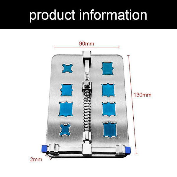 Mobiltelefon Motherboard Reparationsværktøjer Pcb Bræt Holder Klemme Armatur Fast Støtte Kredsløb Bræt