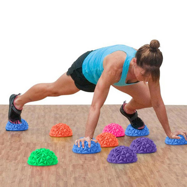 Gulv- & Damprenser Tilbehør Massager Massagebold PVC Fodpunkt Stressaflastning Yoga Massager