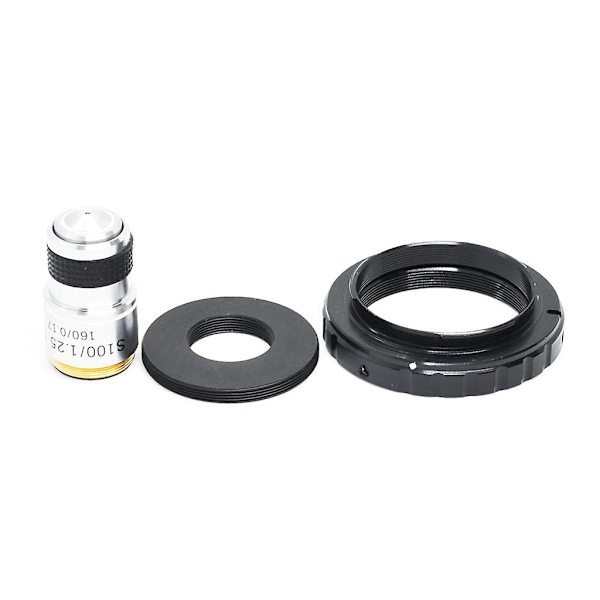 Rms-c Rms-gevind til C-mount adapterring til mikroskop objektiv kamera M20 M25