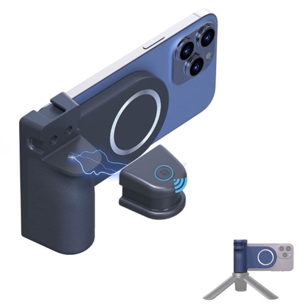 Magnetisk kamerahåndtag Bluetooth-beslag med aftagelig Bluetooth-udløserfjernbetjening og kolde sko