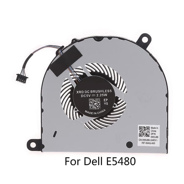 1 stk. bærbar køler køleplade til Dell Latitude 5480 E5480 Cpu køleventilator Dc5v