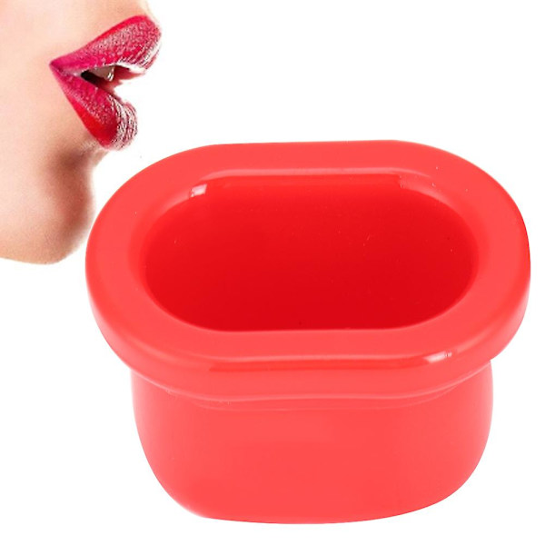 Lip Plumper Tool - Bærbar manuell suge skjønnhetsforsterker for leppeforstørrelse og linjefjerning (størrelse M)