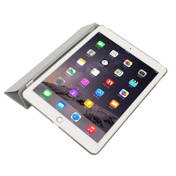 Ultra Slim Magnetic Smart Cover Case Beskyttende Shell Til Apple Ipad Air 2 Grå