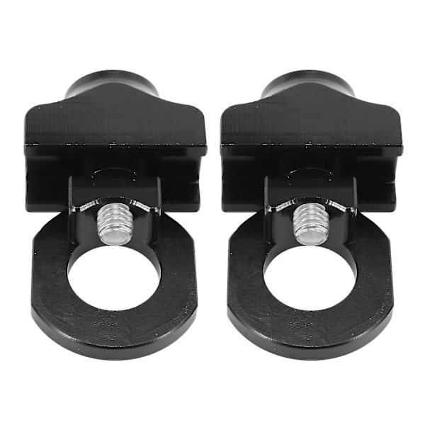 Cykelkedjespännare Aluminiumlegering Cykelfäste Bult Svart