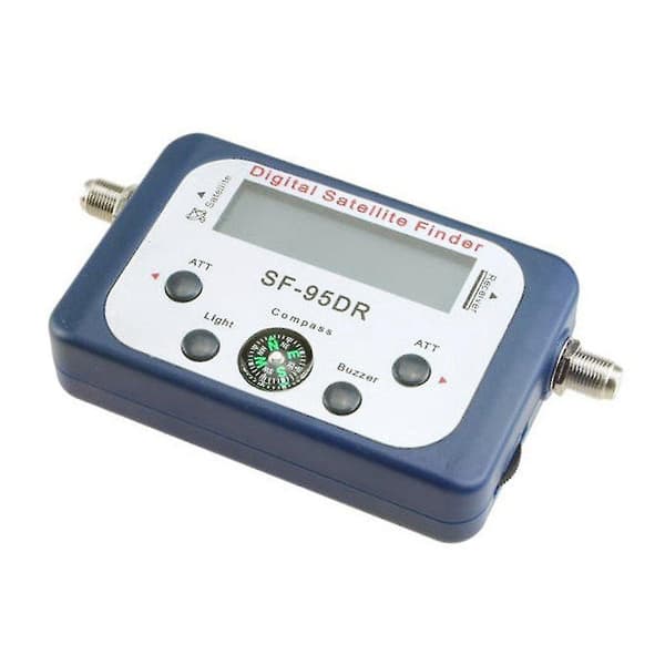 Digital Satellittfinner Meter Satfinder TV-Signalmottaker Dekoder Satlink Mottaker Summer Kompass LCD FTA Antenne