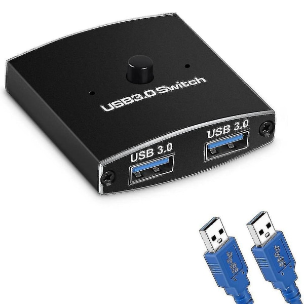 Usb 3.0-switch 5gbps 2 ind 1 ud Usb til printer tastatur
