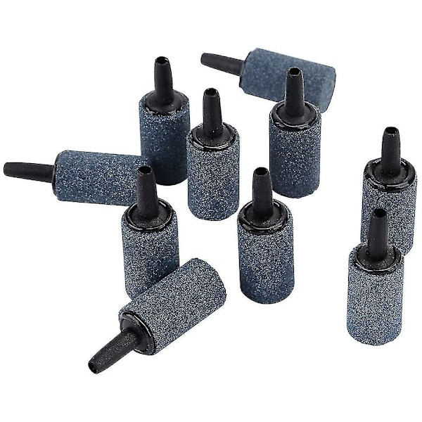 1 tommer luftsten 10 stk. cylinder boble diffuser luftsten til akvarium fisketank