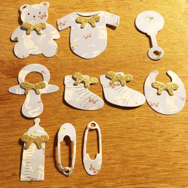 Spädbarnsleksakstema Skärmaskin Präglingsstansar För Korttillverkning Scrapbooking