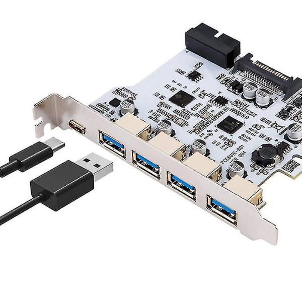 Add On Card Usb 3.0 Pci-e Type C utvidelseskort Pci Express