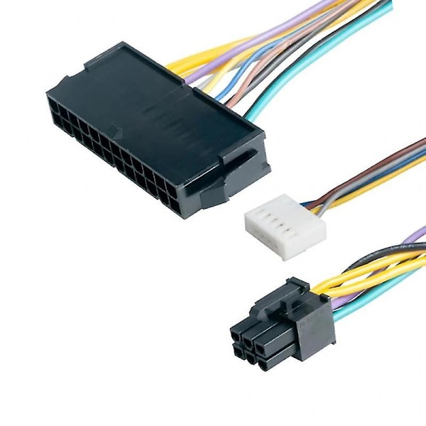 24-nastainen naar 6-nastainen uros PCIe virtalähdekäyttöinen johto Yhteensopiva 8100 8200