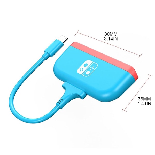 Tv Dock 3-i-1 Dockingstation Switch-dock Type C-til Hdmi-kompatibel Konverter