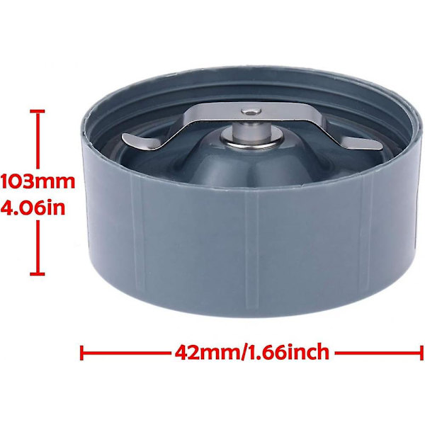 Udskiftningsknive til NutriBullet-blender - Kompatibel med NutriBullet 600W og 900W blendere.