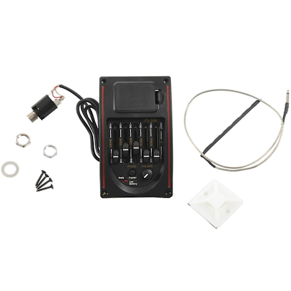 5-bands Tone Controls Eq Equalizer Tuner Ps-500 5-bands Akustisk Gitarr Eq Förförstärkare Equalizer Pickup Ac
