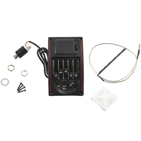 5-bånds Tonekontroller Eq Equalizer Tuner Ps-500 5-bånds Akustisk Gitar Eq Forforsterker Equalizer Pickup Ac