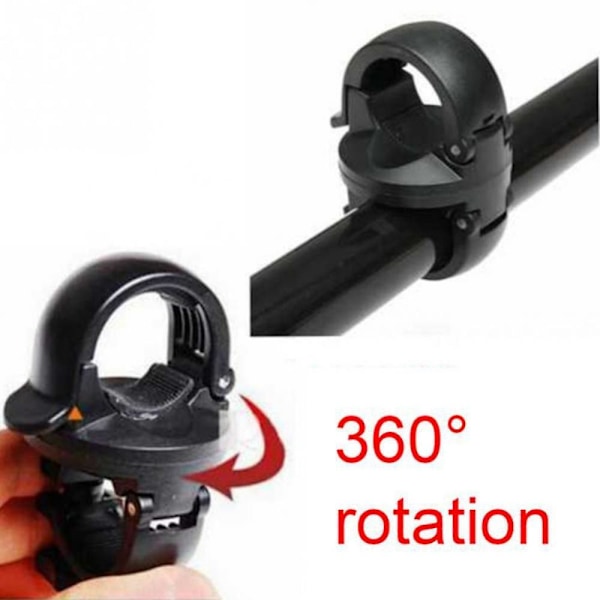 Cykel Lygteholder Lommelygte Led Fakkel Beslag 360 Graders Rotation Mtb Cykel Foran