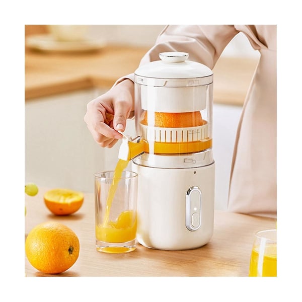 Trådløs Slow Juicer Orange Citron Juicer Usb Charge Juice Separator Bærbar frugtekstraktor Squeez