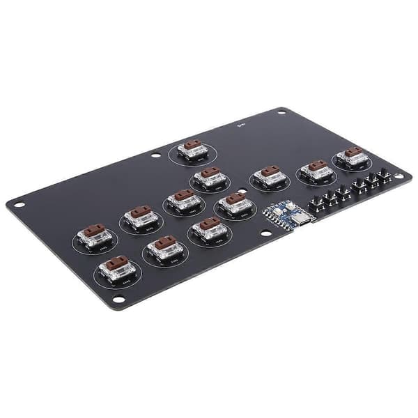 Hit-Box Kampspill-Joystick RGB-Kontroller for /PC/ SWITCH Turbo Utviklingskort Arcade Kampspill Jo