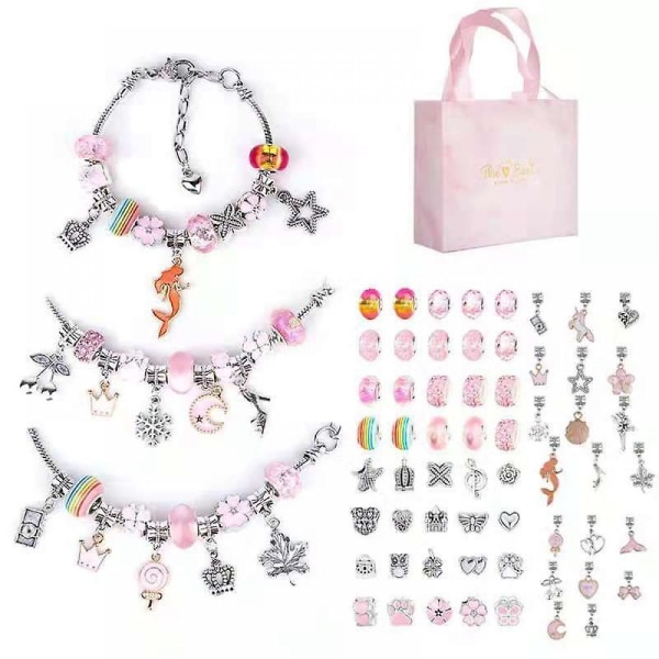 Beggingbegging Bracelet The Hand-decorated Charm Bracelet With Pretty Gift Boxes Xmas