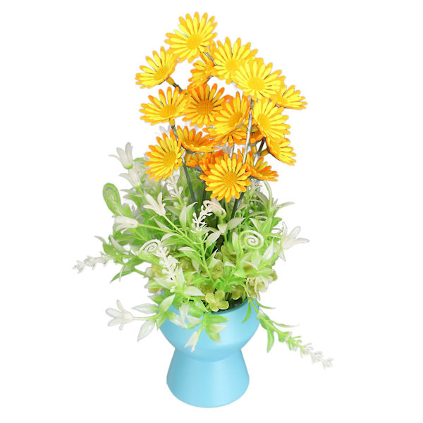 Kunstig blomstdekorasjon for akvariumsimulering Glødende kunstige planter for stue kontor balkong